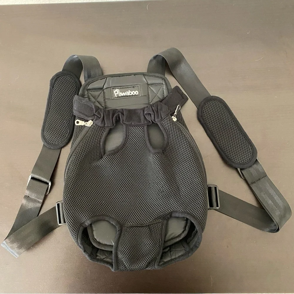 Pawaboo Dog Carrier Backpack with Breathable Mesh and Adjustable Straps